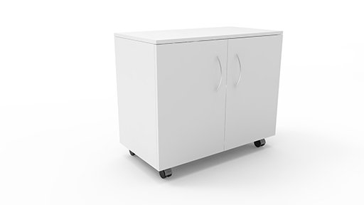 Meuble mobile  portes pour laboratoire